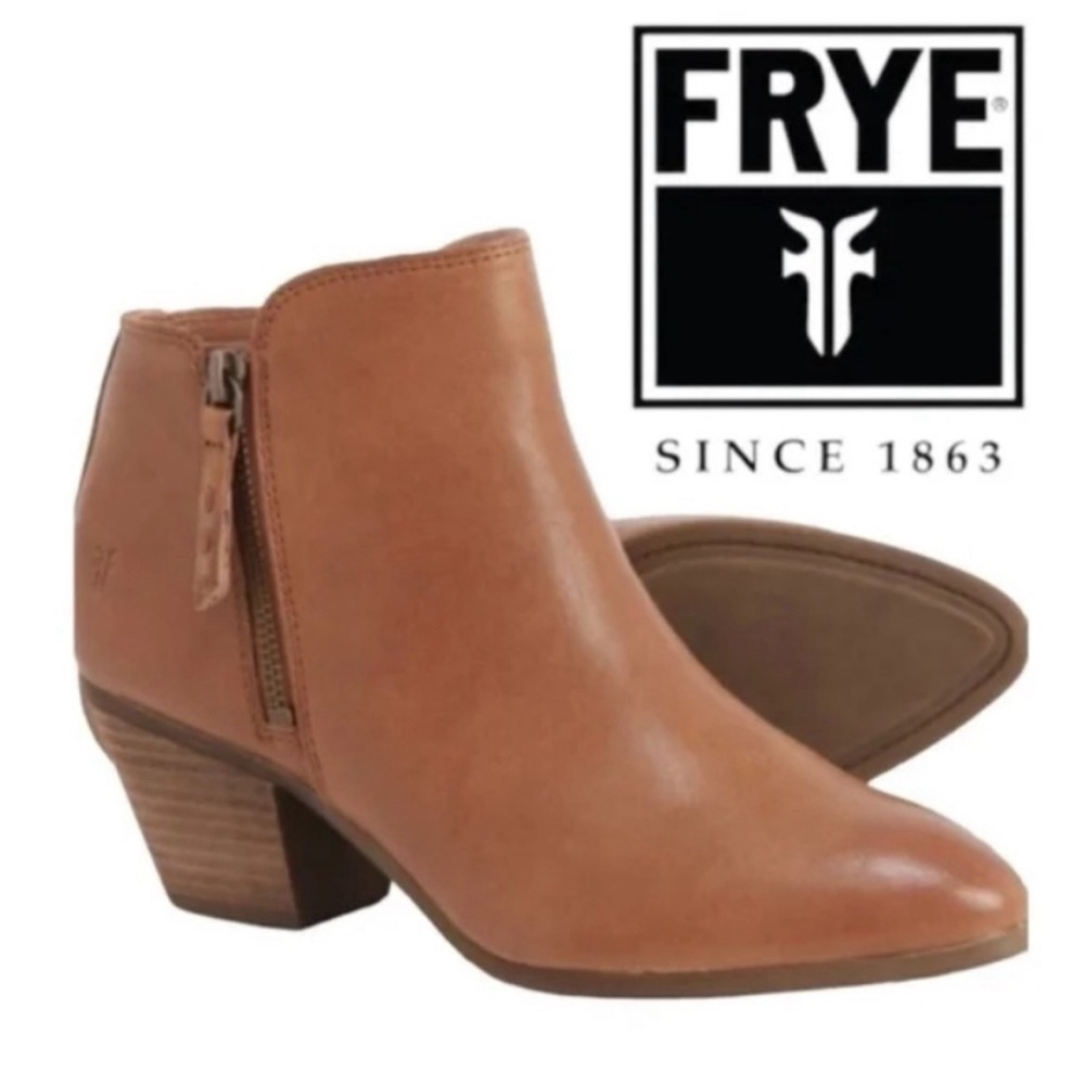 Frye Judith leather booties